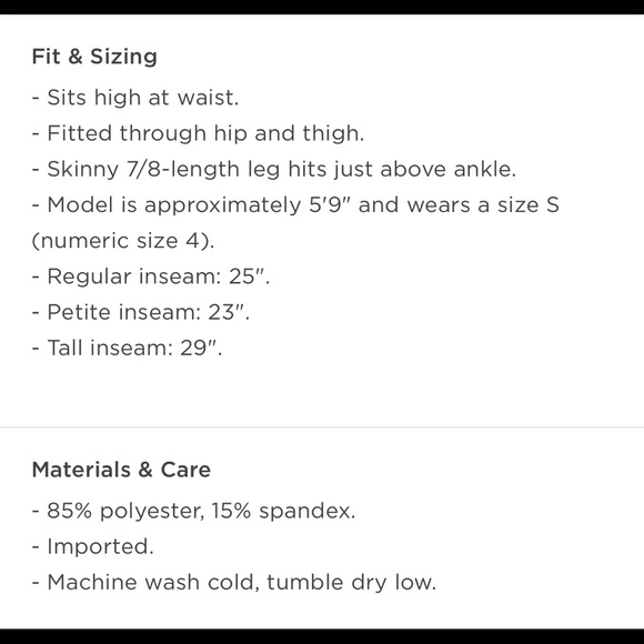 Old navy leggings in hunter pine - Picture 6 of 13